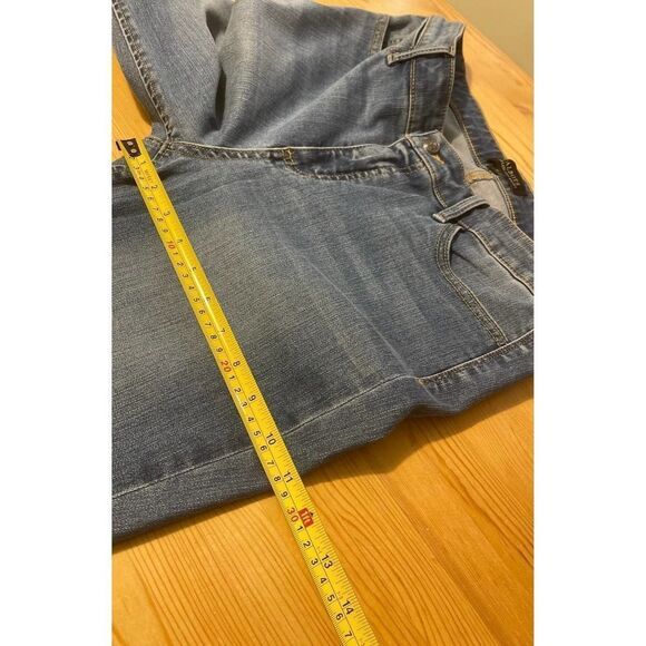 Talbots Womens Jeans Flawless Five-Pocket Slim Ankle Curvy Light Wash Size 10 - Picture 5 of 10